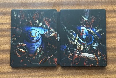 WARHAMMER 40000 SPACE MARINE 2 STEELBOOK G2 PS5 XBOX PC OHNE SPIEL 40K