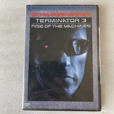 Terminator 3 - Rise of the Machines DVD, 2003 NEW SEALED Back Cover Wear