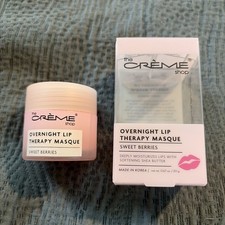 Masque The Creme Shop Overnight Lip Therapy Sweet Berries 0,67 oz NEUF