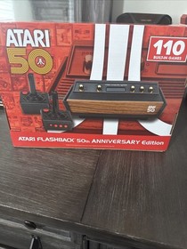 Atari Flashback 50th Anniversary Edition Retro Console 110 Built in GAMES - New 