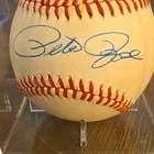 Pete Rose Signed National League Baseball, JSA Authenticated