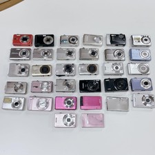 Canon Compact Digital Cameras Lot of 32 Junk Untested Condition