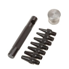 Mini Leder Punze Multifunktion Werkzeug Set mit ovalem Griff von