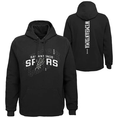 NBA Hoody San Antonio Spurs Victor Wembanyama Kaputzenpullover hooded Sweater - Bild 1 von 3