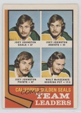 1974-75 O-Pee-Chee Joey Johnston Walt McKechnie #56 t4m
