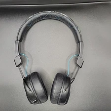 JLab Studio Wireless Bluetooth On-Ear Headphones - Black Tested Working 