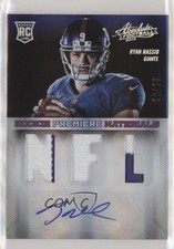 2013 Panini Absolute NFL Signatures Prime 30/49 Ryan Nassib #232 Auto w3h