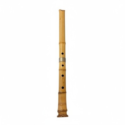 Vintage Japanese Shakuhachi Bamboo Flute Takeji Kinko Style 57cm 386g Japan