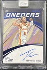 2024-25 Panini One and One Trae Young The Oneders Blue Auto 04/49