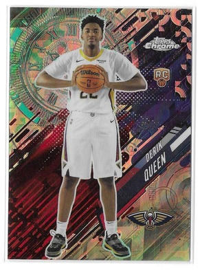 #ad DERIK QUEEN 2025 26 Topps Chrome #GT 25 AQUA GO TIME RC 199 Pelicans $12.95