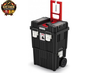 Kistenberg 2 in 1 Werkzeugtrolley Werkzeugkiste Werkzeugkasten Werkstattkoffer