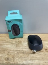 Logitech M170 Wireless Optical Mouse receiver under battery cover