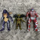 Vintage Bandai MMPR Power Rangers Evil Space Alien action figure lot X3