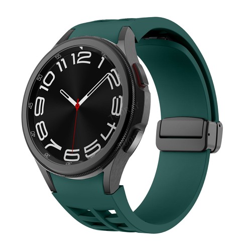 Für Samsung Galaxy Watch 7/6/5/4/FE 40 44mm Classic 43 47mm Silikon Band Strap - Bild 25 von 115
