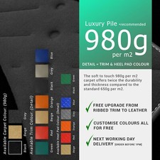 To Fit Skoda Octavia 4x4 1996 - 2004 Tailored Custom Car Mats [3]