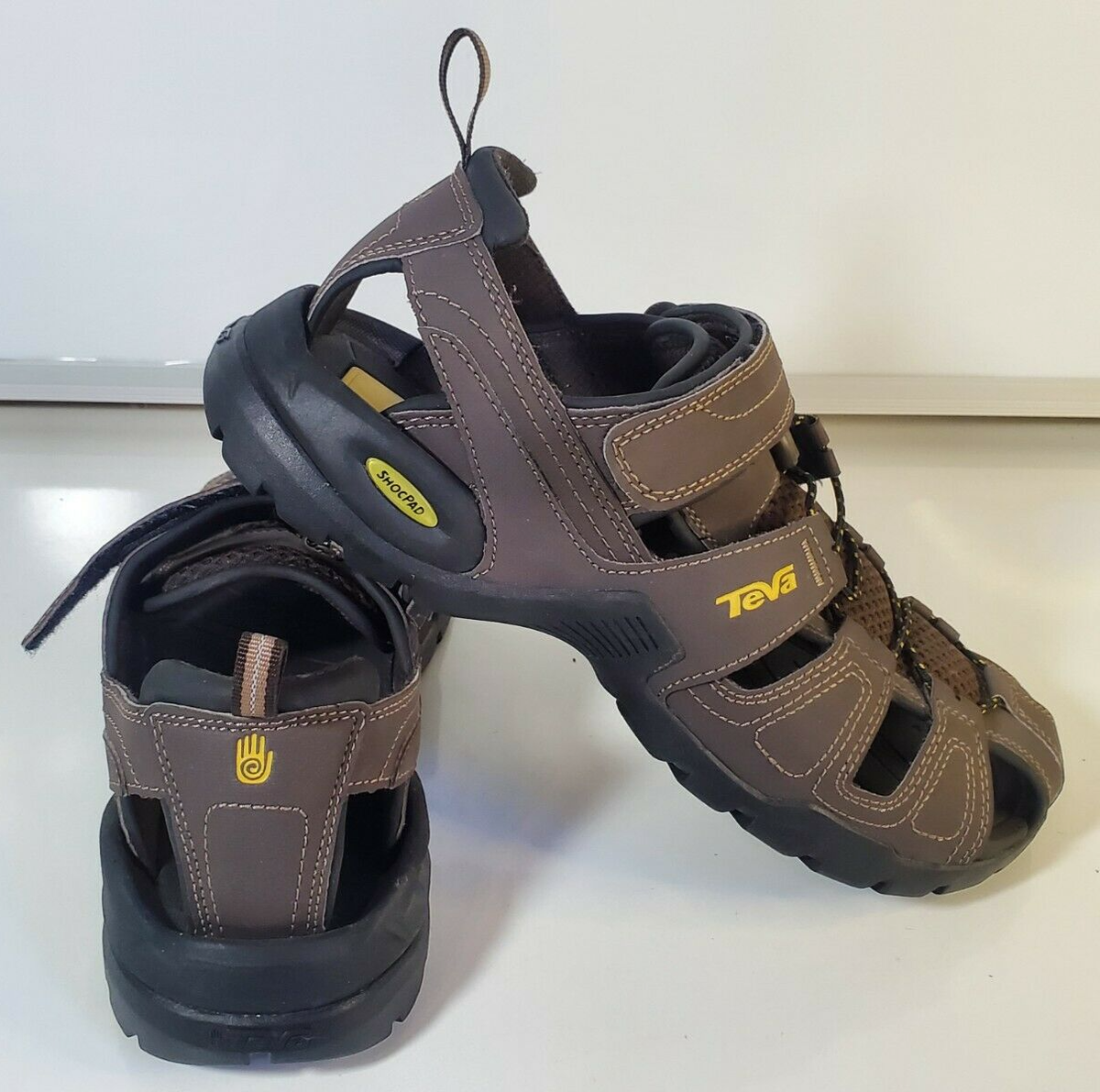 Teva Men\'s Forebay Fisherman Sandals Browns Strap Size 10 http:// main image 2