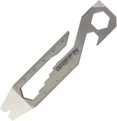 New Griffin Pocket Tool GPTXLSSS GPT XL Pocket Tool Stainless