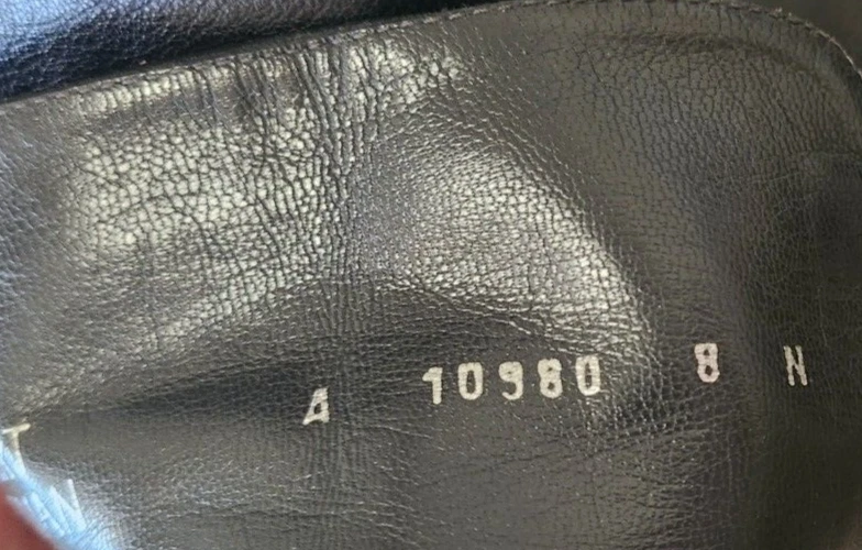 STUART WEITZMAN Leather Knee High Black Riding Boots Size 8