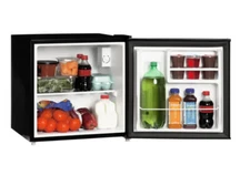 NEW-Mini Fridge, Black, E-Star dorm room Arctic King 1.7 Cu ft No Freezer