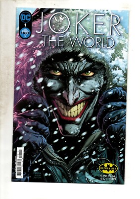 DC Batman Day Joker The World Special 1 Comic High Grade NM 9.0 Bag Board Hot