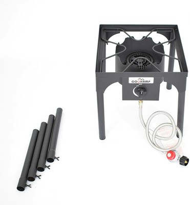ZOKOP Portable Propane 225 000btu Gas Triple 3 Burner Outdoor Camping Stove  BBQ for sale online | eBay