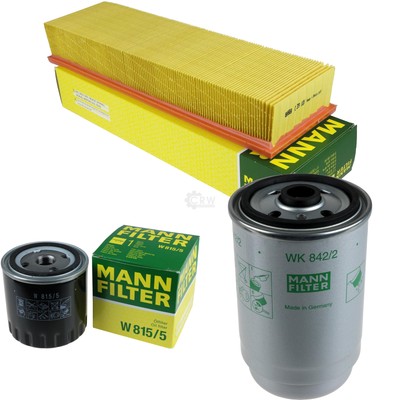 MANN-FILTER PAKET für Renault 18 Variable 135_ 2.1 Diesel 21 Kasten S48_ D B48_