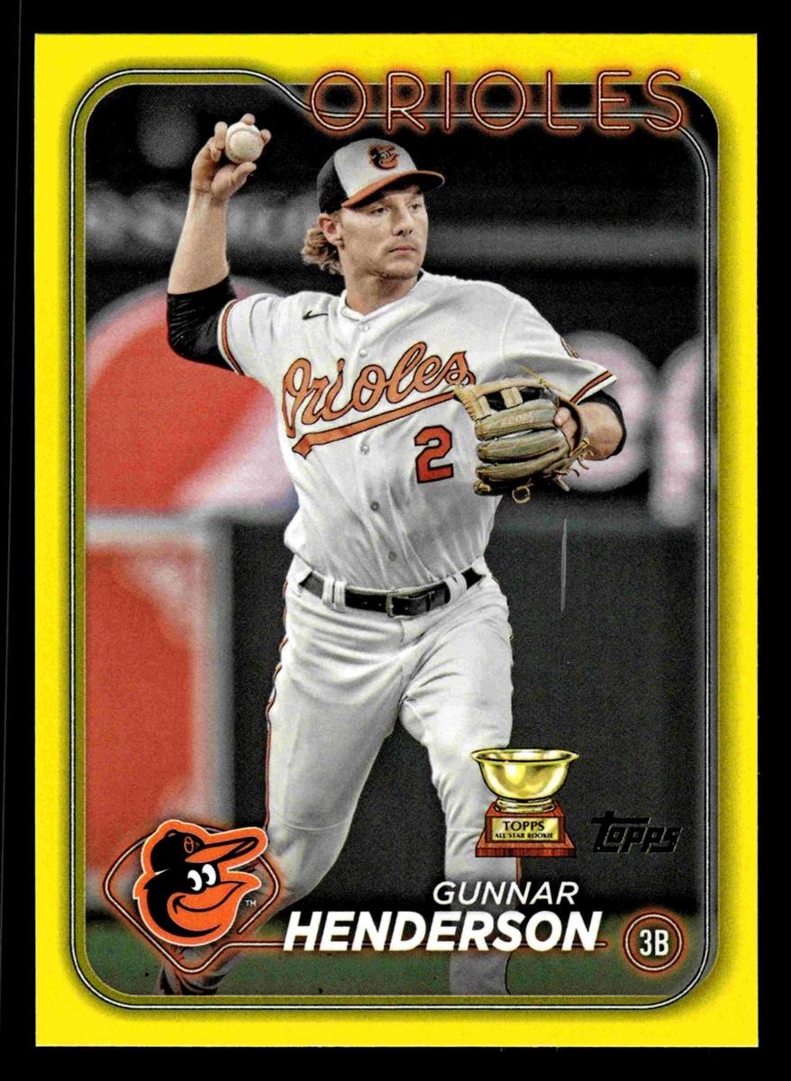 2024 Topps Baltimore Orioles Gunnar Henderson #BAL-14 - Baltimore