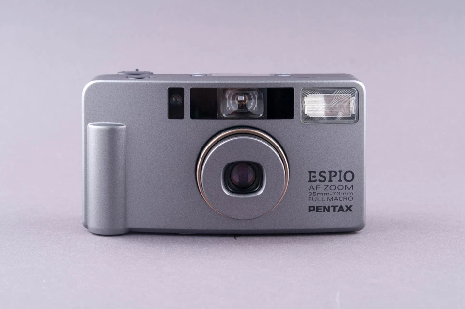 Pentax Espio AF ZOOM 35mm Point & Shoot Film Camera BOX - Image 4 of 4