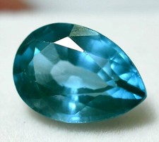 5.95 Ct Natural Grandidierite Bluish Green GGL Certified Rare Treated Gem