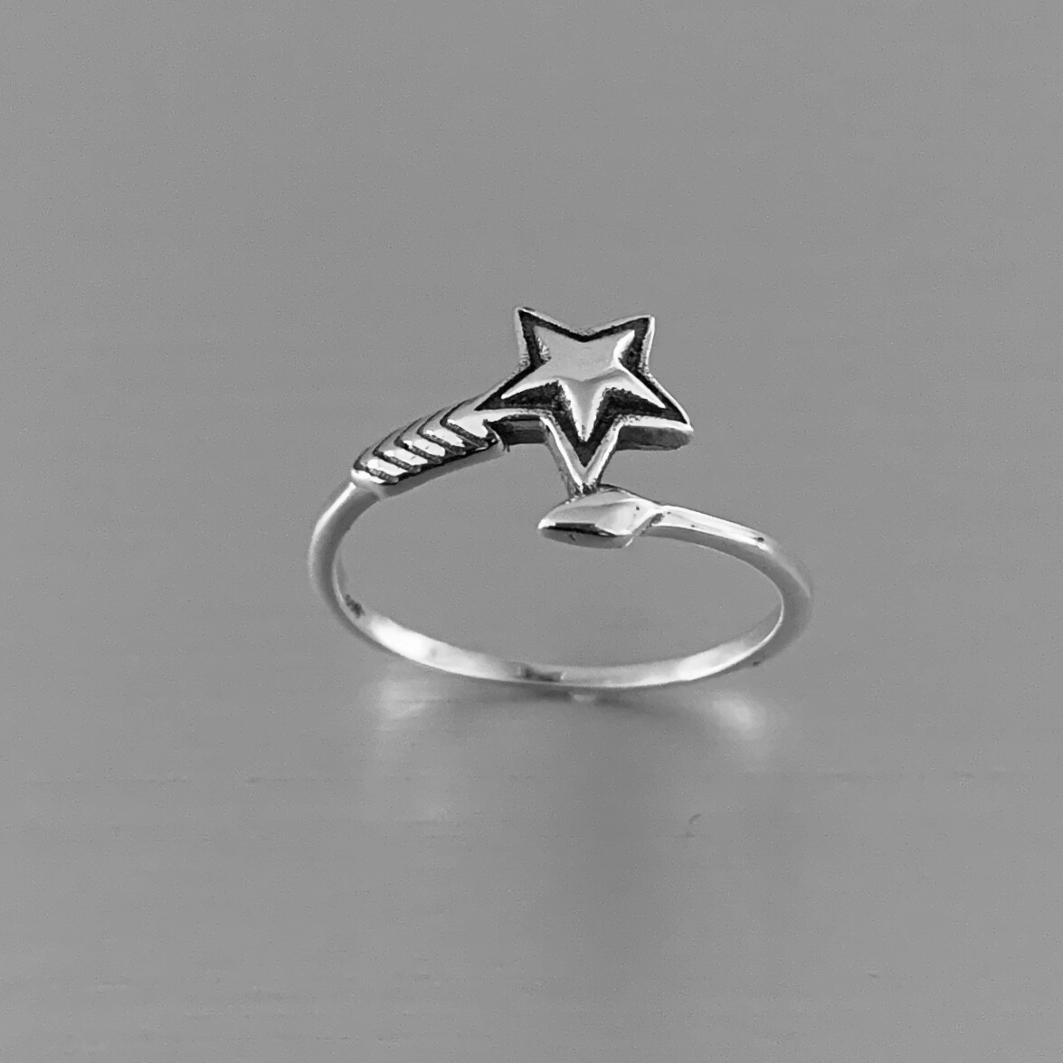 Sterling Silver Shooting Star Ring, Celestial Silver Rings | eBay