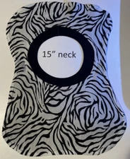 Bib 15" Neck Pull Over Head T-Shirt Special Needs Drool polyester cotton blend
