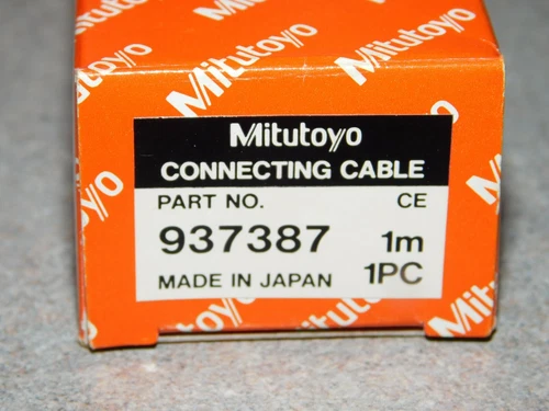 Mitutoyo 937387 Connecting Cables 1M QTY 1 NEW OPEN BOX
