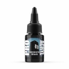 Pro Acryl Transparent Black - 22ml