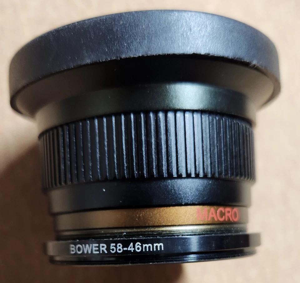 Bower Pro Digital HD DSLR MC AF 0.42x46mm Camera Lens Macro Japan Optics - Image 3 of 4