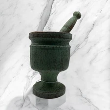 Pestle & Mortar Green Rustic Vintage Farmhouse Bed Bath & Beyond Kitchen Decor