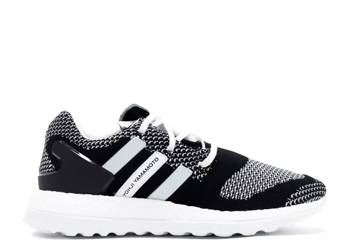 Y-3 PureBoost ZG Primeknit Core Black/White AQ5731 Size 10 US Men's