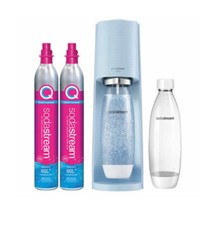 NEW! SODASTREAM TERRA CQC BUNDLE NO BATTS OR ELECTRICITY REQUIRED FAST FREE SHIP