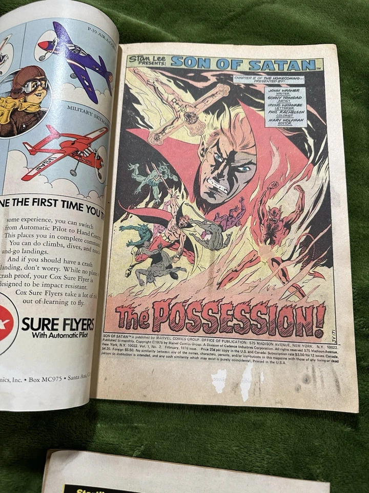 Son of Satan Comic Book Collection 6 Issues - Image 3 of 4