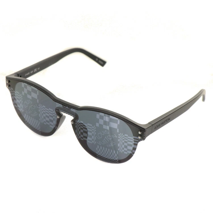 LOUIS VUITTON LV Waimea L Sunglasses Eye Were Plastic Black Z1583E Italy  85RC718