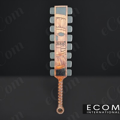 #ad Custom Made Aztec Sword Handmade Macuahuitl War Club Aztec Martial Arts Tool $278.00