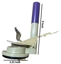 Toto Flush Valve 3.2-inch Assembly For One-piece Toilets w/Sliding Overflow tube