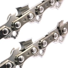 2x Sägekette Vollmeißel 30cm 3/8 LP 45TG 1,3mm für Einhell MKS 38/41, PEK 1840