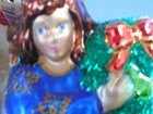 Christopher Radko "Hark The Herald" Glass Christmas Ornament 2021 Angel Blue — photo 4