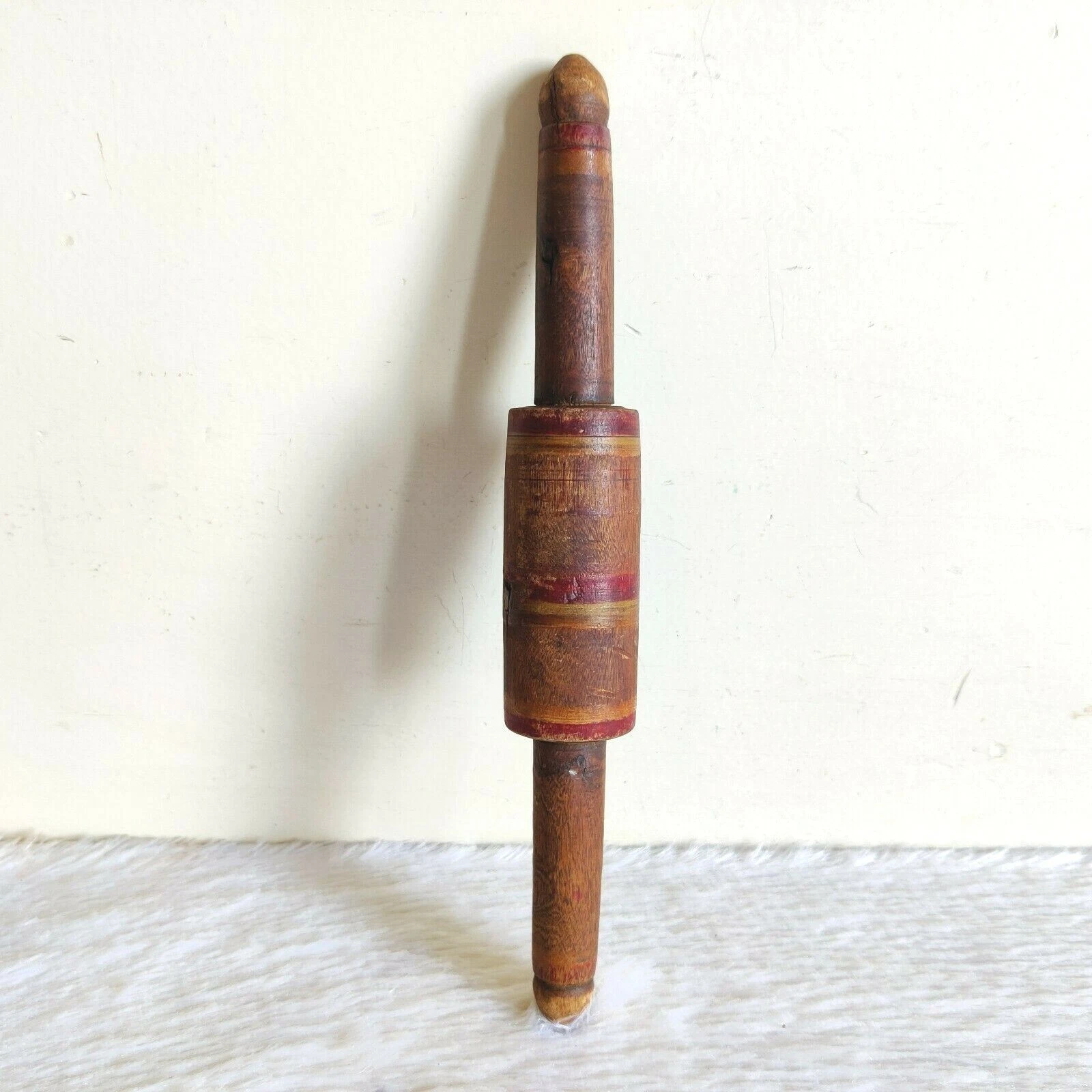 Vintage Primitive Handmade Tortilla Bread Bakers Wooden Rolling Pin 49
Opens in a new window or tab