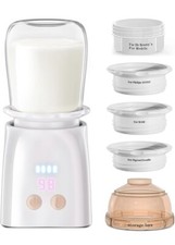 Portable Bottle Warmer Set 10000mAh Battery 5 Temp Control Glass Bottle