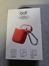 iJoy Silicone protective case for Apple air pods red