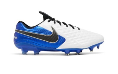 Nike Tiempo Legend 8 Elite FG Soccer Cleats White Nike Tiempo Legend 8 Elite FG Soccer Cleats White Platinum  main image 4