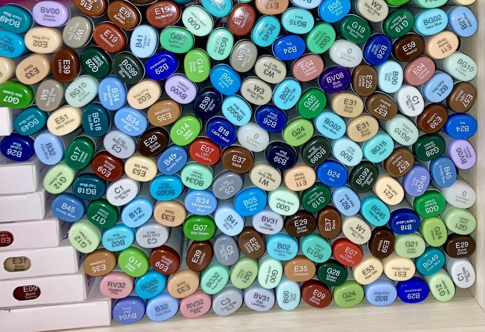 250 Copic Double Ended Sketch Art Markers NEW Dual Tip