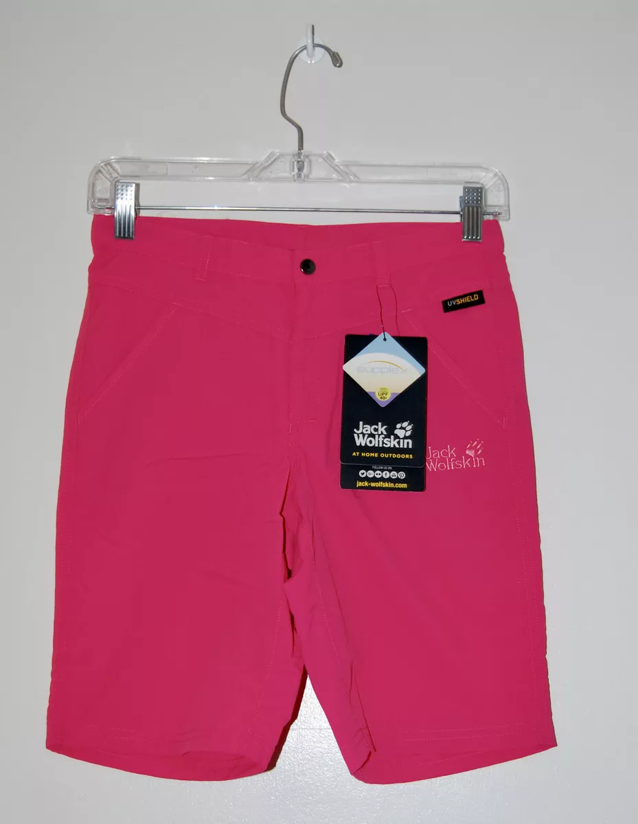 Jack Wolfskin Hot Shield Outdoor 152cm 10-11 | Girls UV Shorts Sun Pink yrs Tropic eBay