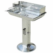 Edelstahl Gartengrill Holzkohlegrill Standgrill Barbecue Grill …